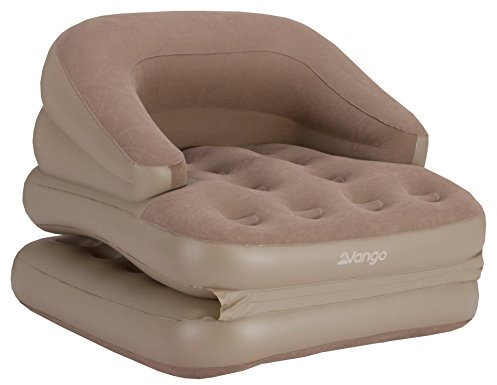 Vango Aufblasbares Einzelsofa/ -Bett, Farbe Muskat, One Size