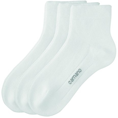 Camano Kinder Socken Ca-Soft Shorty 9er Pack, Größe:23-26;Farbe:White (01)