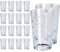 GRÄWE Trinkgläser Set, 18er Set, Wassergläser 200 ml, Longdrinkgläser, spülmaschinengeeignet, Saftgläser, Trinkgläser gemustert, Gläser für Cocktails