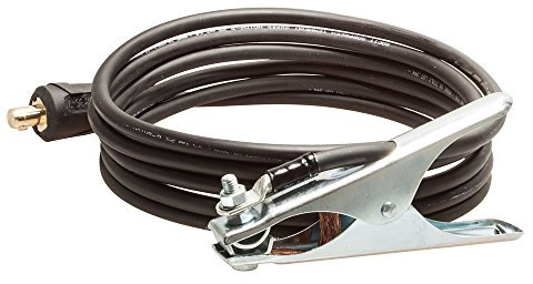 SCAPP Massekabel 16, 25, 35, 50, 70, 95 mm² inkl. Masseklemme 200A und Stecker für Schweißgeräte, 4m lang (25 mm², Dorn Ø 13 mm)