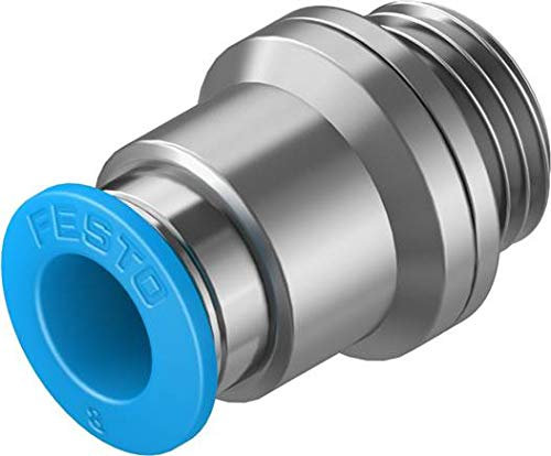 QS-G1/4-8-I (186110) Steckverschraubung Baugröße:Standard Nennweite:6,3mm Einbaulage:beliebig