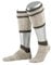 Lusana Herren 2-teiliges Loferl-Set Loden Tweed Trachtenstrümpfe, Beige (Beigemeliert/Jägergrün 930), 38/39