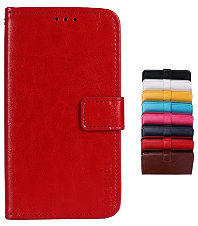 SHIEID® ASUS Zenfone Max PRO M1 ZB602KL Cover Custodia Custodia Morbida Custodia Smartphone per ASUS Zenfone Max PRO M1 ZB602KL con la Funzione di Supporto (Rosso)