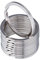 PlayCool Lot de 100 anneaux ronds plats en métal pour clés de maison et de voiture, 30 mm, argenté, 100 pièces., 30mm