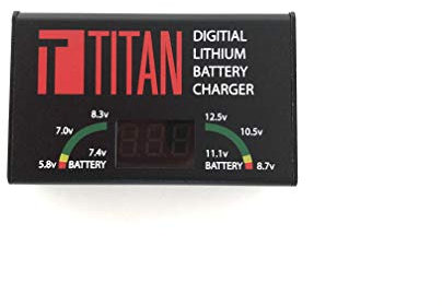 BTkviseQat TITAN Digital Charger Lithium Ion Airsoft