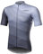 BERGRISAR Kurzarm Fahrradtrikot Herren Radtrikot mit Reißverschluss Taschen Trikots für MTB Mountainbike, Grau, X-Large