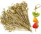 200 Pcs Cocktail Sticks - Bamboo Toothpicks 12 cm Japaneses Style Natural Bamboo Knotted Skewers Food Sticks Tooth Picks for Drinks, Fruit, Appetizer, Cocktail Garnish Accessories, Party Supplies