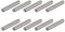 METALLIXITY Tassello Perno (3x14mm) 25pz, 304 Acciaio Inox Scaffale Supporto Pioli Perno Fissaggio Elementi - per Metallo Dispositivi, Mobili Installazione, Industriale, Fai da Te