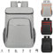 XIUWOUG kühltasche 30l kühlrucksack Gross, Picknickrucksack 2-4 Personen, Tragbar Bierrucksack Kühltaschen lunchtasche für Camping, Wandern, BBQ, Strände, Radfahren, Fußballplatz (Grau)