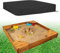 Sandkasten Abdeckung, Square Sandkastenabdeckung, Outdoor Garden Abdeckplane Für SandkäSten, 210D Oxford-Tuch Wasserdicht, Winddicht,für Pool,Terrase,Garten