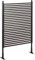 Outsunny Panneau clotûre de jardin brise vue en métal extérieur avec pieds ou piquets à planter, modulaire, 93L x 22l x 150H cm