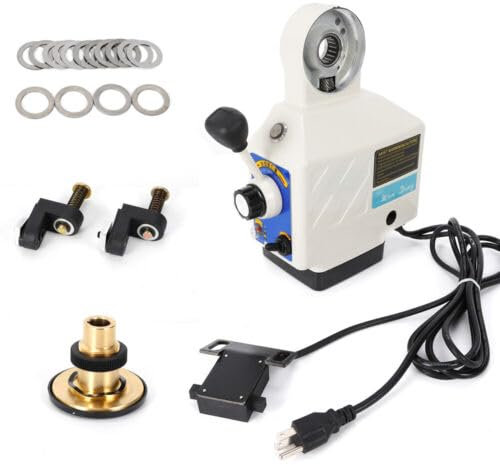 Asse X, 155 kg/cm, motore di avanzamento, cambio di direzione silenzioso, Power Table Feed fresatura, set fresatrice 220 V, 135 lb