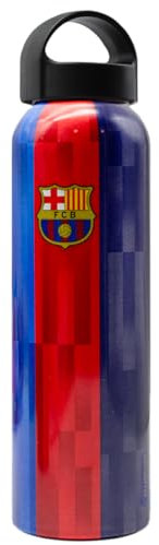 ms móvil shop Botella Aluminio Fútbol Club Barcelona 22/23 600 ml Blaugrana Libre de BPA FCB Barça Producto Oficial