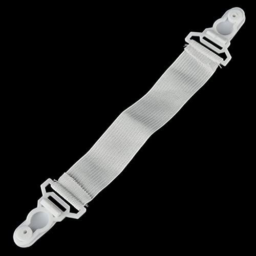 Baxnore Bettlakenklammern, 4PCS -Elastizitätsmatratze -Befestigungselemente zum Sichern von Anspannungsbögen, PP -Nylonmaterial, universelle Passform für einzelne Kingsize -Betten