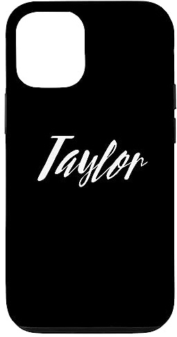 Taylor Calligraphy Case for iPhone 12/12 Pro