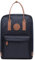 KAUKKO Kf Rucksack für Herren, Schwarz [K1007-2], 12 Inches, Tagesrucksack