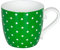 Könitz Little Dots Apple Becher, Tasse, Kaffeetasse, Bone China, Grün, 400 ml, 11 2 057 2344