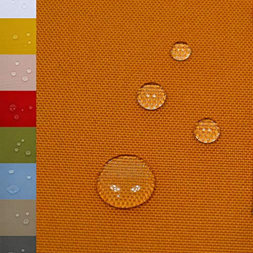 MAGAM-Stoffe Malte Outdoor Stoff Planenstoff Zeltstoff Reißfest Wasserdicht Meterware 50cm (04. Terracotta)