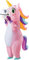 Spooktacular Creations Aufblasbares Einhorn Kostüm Ganzkörper, Einhorn Air Blow-up Kostüm für Halloween Party Cosplay Fasching Karneval - Erwachsenengröße (Einheitsgröße, Rosa)