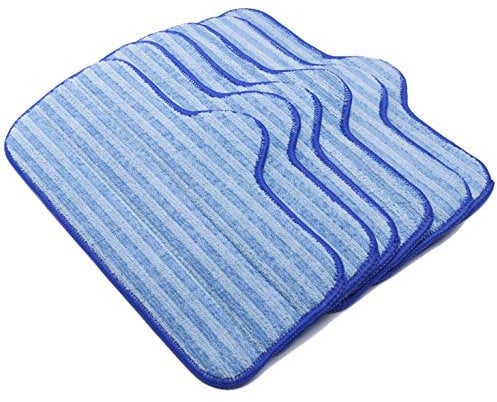 LTWHOME Washable Replacement Microfiber Mop Pads Fit for Dupray Neat Steam Cleaner (Pack of 6)