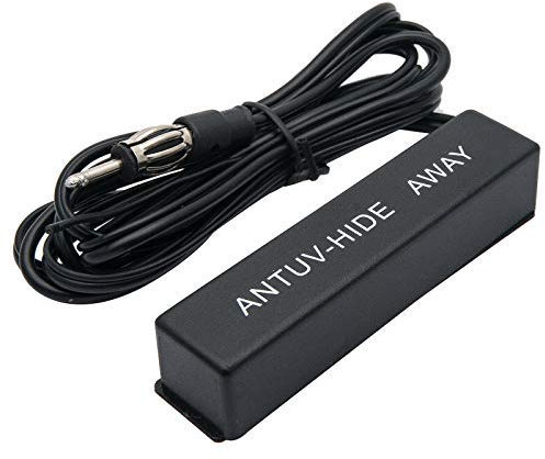 Antenne amplifiée cachée pour Voiture, Riloer Antenne amplifiée de cachette de Radio AM FM d'antenne stéréo de Voiture électronique