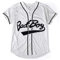 Bad Boy 10 Baseball Trikot, 90er Jahre Hip Hop Männer Kleidung für Geburtstagsfeier, Club und Pub Kleid, Weiss/opulenter Garten, XXL