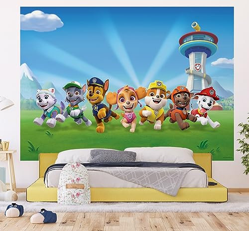 AG Design Riesen-Poster – Paw Patrol Modell en Vorn, 252 cm x 182 cm