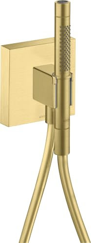 hansgrohe Portereinh Axor Starck Organic m Stabhandbrause 2jet, Schl, 120x120mm, brush. br