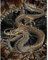 DCIDBEI Diamond Painting Eckige Steine Drache 40x50 cm Diamant Malerei Drachen Diamond Painting Drachen Diamant Malerei Malen nach Zahlen Drachen Stickerei Kreuzstich Set Diamant Painting Bilder