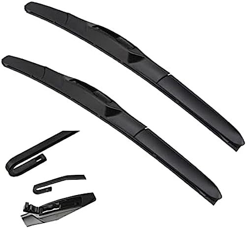 Auto-Wischerblatt, Frontscheibe, Windschutzscheibe, J-Haken, Autozubehör, für BMW Z4 E85 21+20 2002–2009 Scheibenwischer (Farbe: Stil A 2120), Stil B 2120