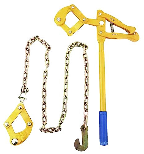 Fence Stretcher Tool Tensioner Wire Tool Chain Strainer Link Fence Puller Heavy Duty Fence Wire Tightener Barbed Wire Tightener for Cattle Barn Fencing Plain Fence Repair Tool
