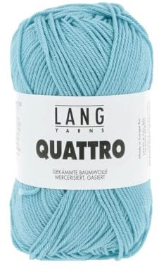Lang Yarns Quattro 16.0078 - helltürkis