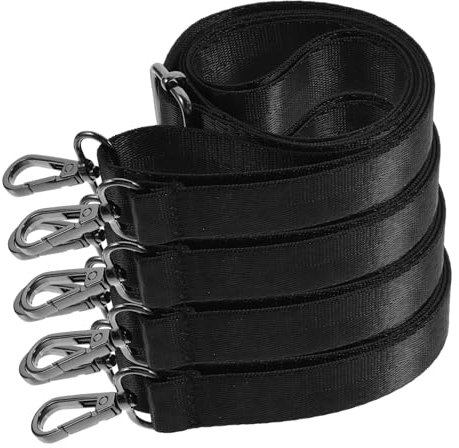 VILLFUL Verstellbare Elastische Nylon Beinriemen Für Pferdedecken 4 Stück Robust Mit Metall Doppelschnallen 25mm*1.5m Für Reiter