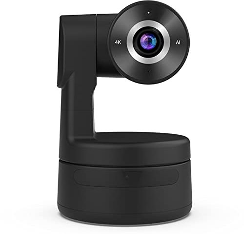 Kliplinc 4K Auto Focus, AI Powered PTZ Webcam, Remote Control, Live Stream Camera, Parts, 3x Zoom, Auto Tracking, Online Meeting Video Camera