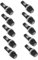 Mobestech 10pcs Fuse Holder Audio Screw Cap Electrical Panel Mount Ceiling Hook for Pendant Light Auto Fuse Mounted Fuse Cap Doll Hangers Glass Fuse Screw Cap Accessories Plastic Car