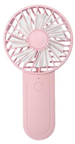 Kuxiptin Ventilador portátil | Ventilador de bolsillo pequeño de 3 velocidades con gancho retráctil | Ventilador de camping para niños, niñas y mujeres, ventilador de camping, ventilador personal
