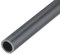 sourcing map PVC Rigid Tube Round Pipe Hardware Tubing 6mm(1/4) ID 8mm OD 350mm Dark Grey High Impact for Water Pipe Cable Sleeve