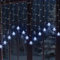 GloBrite 104 LED Curtain Light - Christmas Window Lights, Fairy Lights, 8 Modes - Xmas Decor, Indoor Window, Bedroom, Party, Wedding, Plug-in LED Curtain, Holiday Decoration (Snowflakes - Cool White)