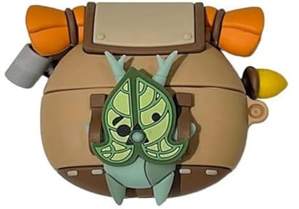 QYFZXLV Silikon-Schutzhülle kompatibel mit AirPods Pro Generation mit Schlüsselanhänger, niedliches Korok, Anime, Yahaha, stoßfeste Kopfhörerabdeckung für Jungen, Mädchen, Kinder, für AirPods Pro