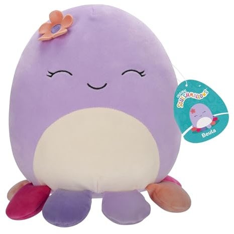Squishmallow Plüschtier Beula der Oktopus 25 cm – Squishmallows Kuscheltiere