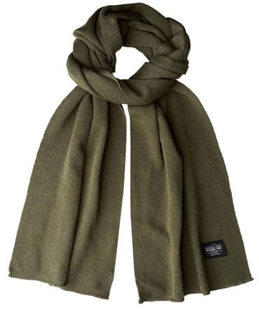Petrol Herren Accessoires Scarf Army Green Einheitsgröße für Herren, Armeegrün, Einheitsgröße