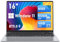 FUNYET 16-Zoll-Laptop, Celeron N100 Prozessor (bis zu 3,4 GHz), Win 11 System Notebook, 16 GB RAM, 512 GB SSD, 1920 x 1200 FHD Laptop mit beleuchteter Tastatur, Fingerprint Unlock Computer, 6000 mAh