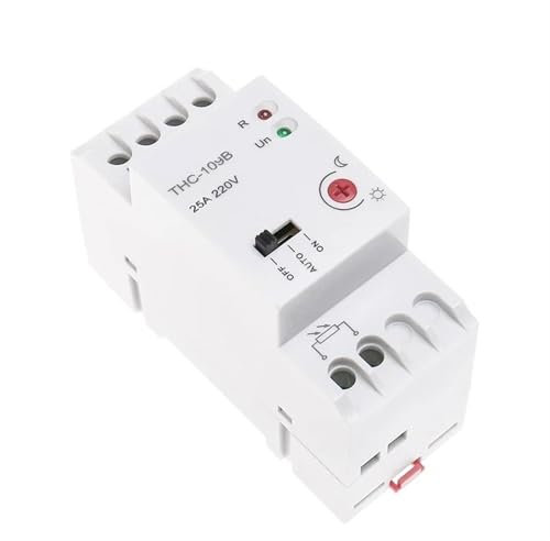 THC-109 Auto oder manuell an aus Fotozelle Licht Controller Schalter mit Sensor 16A 20A 25A AC220V 1Pcs(THC-109B 25A)