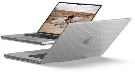URBAN ARMOR GEAR Essential Armor Hülle für MacBook Pro 16 | Passgenau | Rundumschutz vor Schlägen, Stürzen und Kratzern| Alle Anschlüsse erreichbar | Wabenstruktur für extra Stabilität