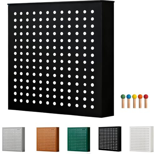 Copri Radiatore Moderno E Copritermosifone | Armadio Riscaldante E Copricalorifero A Griglia | Copri Mensola Decorativo In Legno for Casa, Soggiorno, Bagno(Nero,80Lx60Hx20W cm)