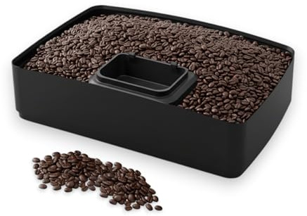 Coffee Machine Bean Tray Extension Compatible with DeLonghi Magnifica S, Magnifica START, Ecam, Magnifica S SMART | DINAMICA (L ≈ 1 kg (2.20 lb))