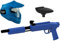Valken Kinder Kids Gotcha Gun inkl. MI-3 Maske und Loader 120-cal. 50, 0.5 J-Blue Paintball Markierer Set, blau, M
