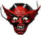 Trick Or Treat Studios Iron Maiden Number of the Beast Devil Adult Latex Costume Mask