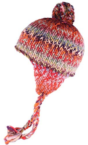 Cuzco Leon Montane Mütze, Rot und Orange, Unisex Gr. Einheitsgröße, rot