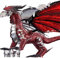 Piececool 3D Puzzle Metall Modellbau Drachen, 3D Metal Puzzle für 340 Edelstahl, Ganzes Metall, 1:1 Wiederherstellen Sammlung, Geburtstagsgeschenk, Modellbausatz Erwachsene, 107 Teile